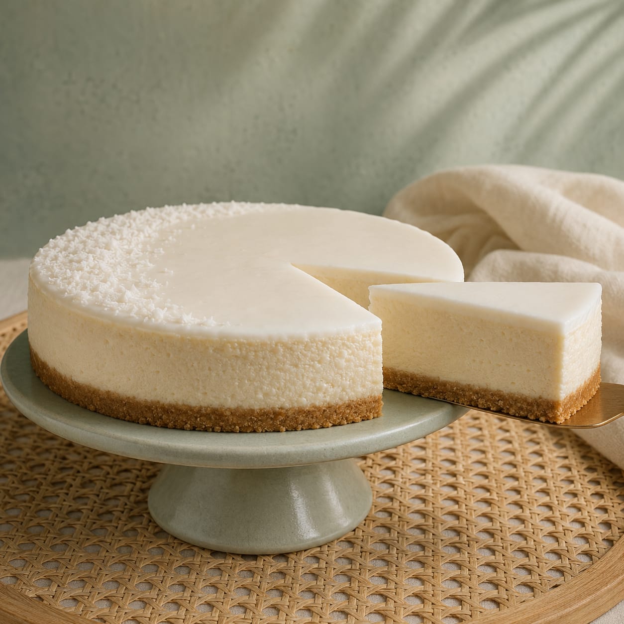 Tender Coconut Cheesecake