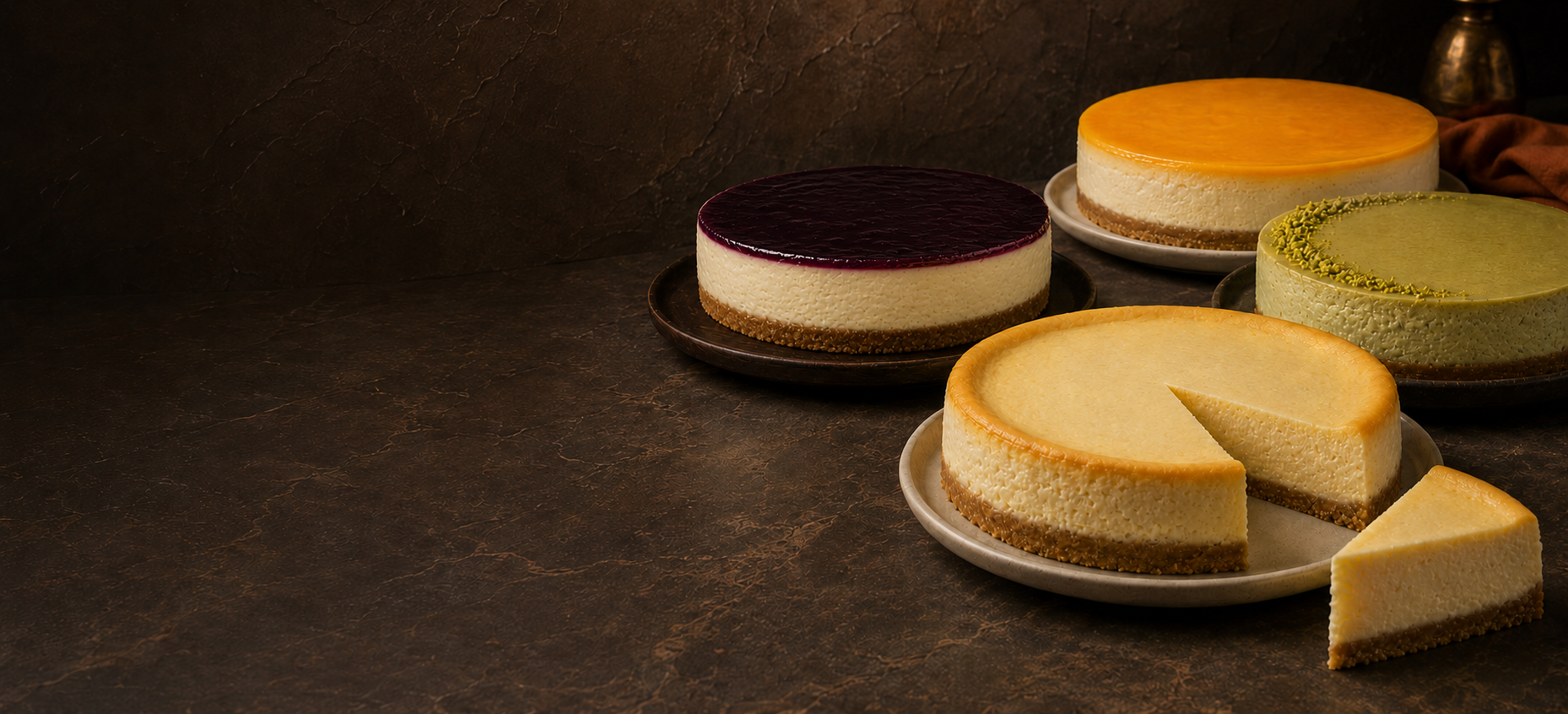 Premium Cheesecakes at AYL Home Bakers